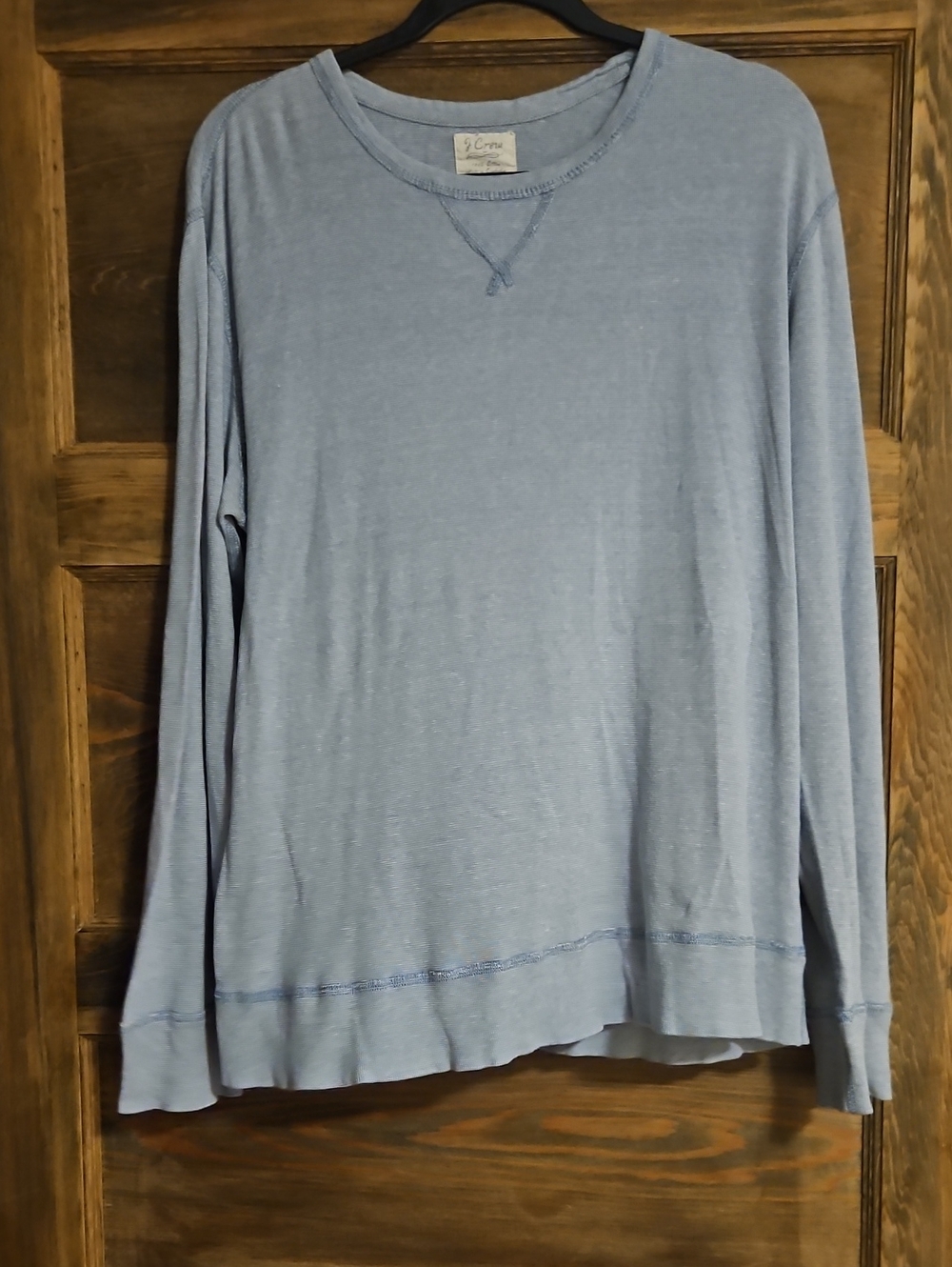 J. Crew Light Blue Long Sleeve Tee